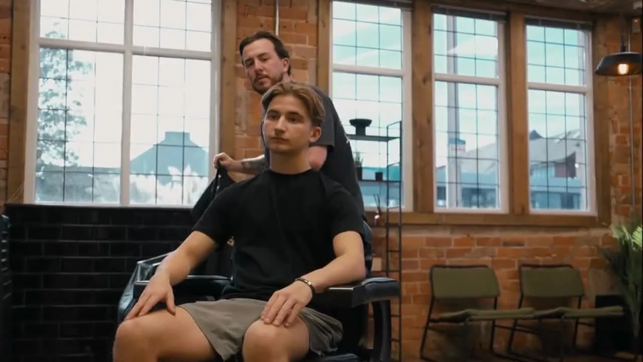 Precision barbering at Snowden Hair
